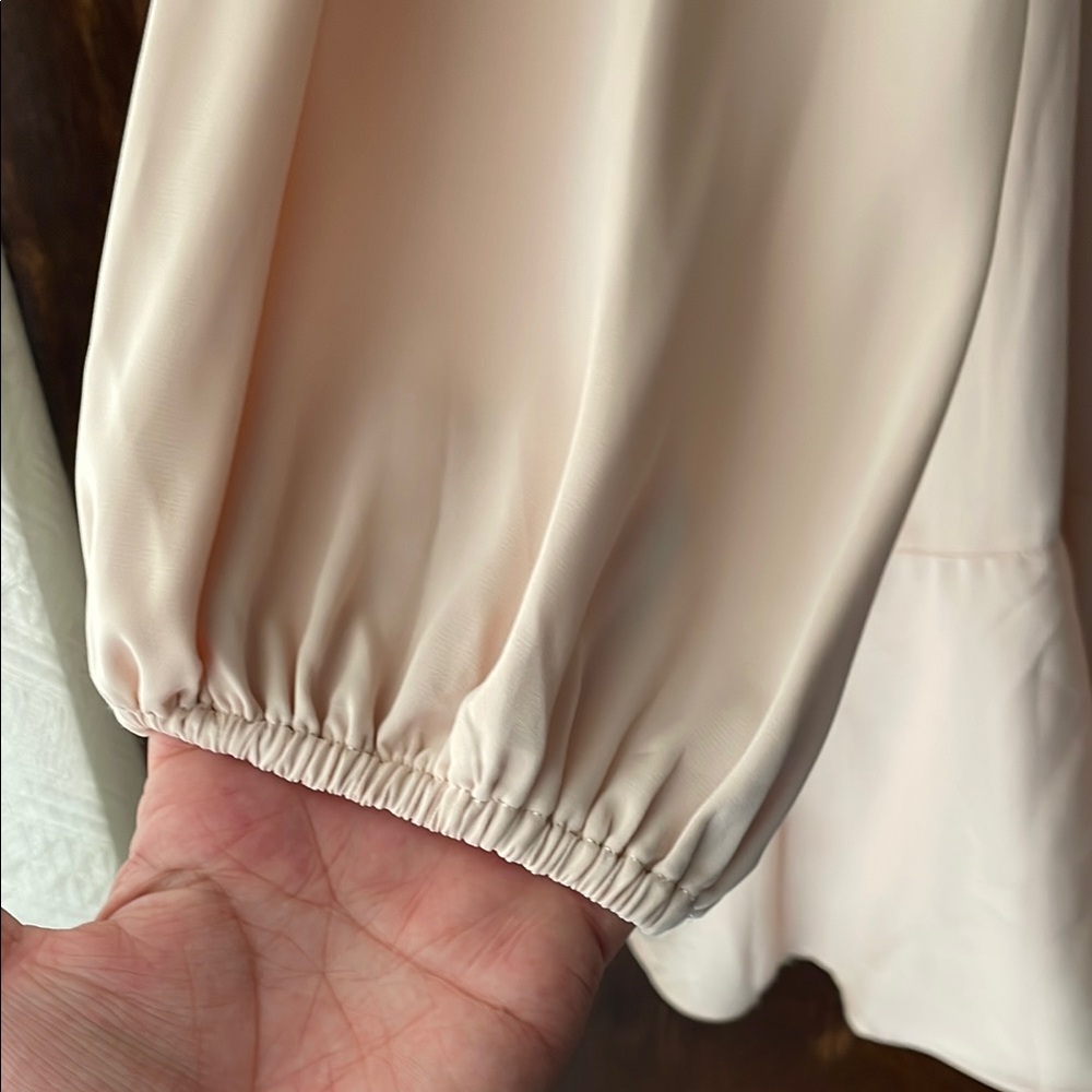 Entro Cream Ruffle Dress - Picture 4 of 8